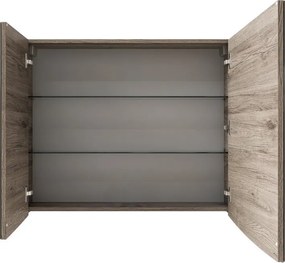 Specchio Contenitore PELIPAL rovere sanremo L 85 x H 70 x P 17 cm