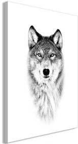 Quadro Snow Wolf (1 Part) Vertical