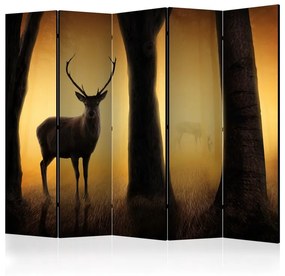 Paravento Deer in his natural habitat II [Room Dividers]