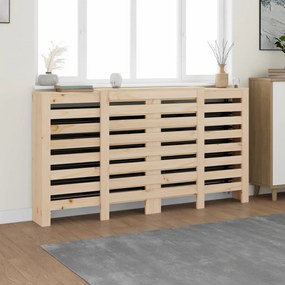 Copertura Termosifone 210x21x85 Cm İn Legno Massello Di Pino /