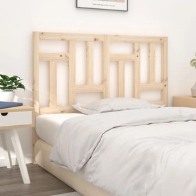Testiera Per Letto 165,5x4x100 Cm Legno Massello Di Pino /