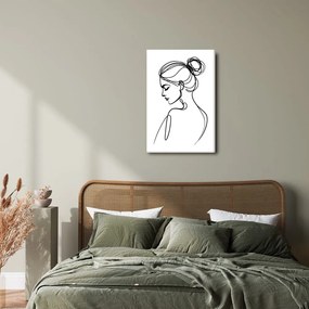 Quadro su tela – Linee e grazia