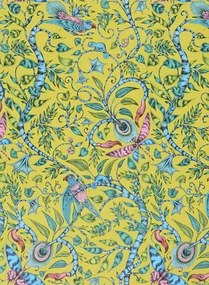 Exotische Tapete Rousseau von Clarke & Clarke - Lime