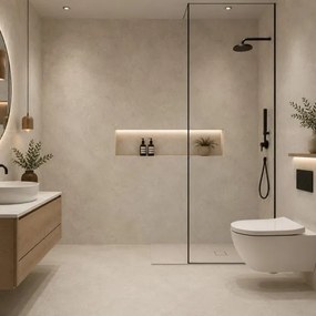 Piastrelle in LTV PVC autoadesive da pavimento parete Set 22 pz 2 mt2 30x30 effetto Marmo Beige