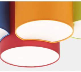 Plafoniera per bambini MONA KIDS 4xE27/15W/230V