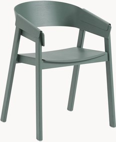 Sedia da pranzo in legno con braccioli Cover