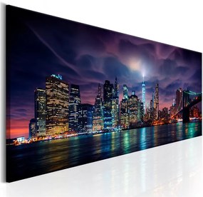 Quadro New York Dark City