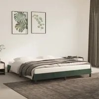 Giroletto Verde Scuro 180x200 cm in Velluto 346991