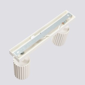 Plafoniera da Soffitto 2xGU10 in Alluminio KARBON 2