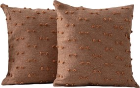 Federe decorative in set 2 pz 43x43 cm Tuffet – Mioli Decor