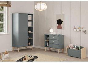 Libreria per bambini verde polveroso 70x42x35 cm Esteban – Marckeric