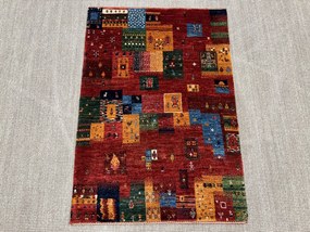 Loribaft Tappeto 110x80 (Iran) Annodato A Mano