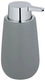 Dispenser di sapone in ceramica grigia 320 ml Badi - Wenko