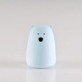 LED RGB Lampada touch per bambini BEAR LED/0,8W/5V blu