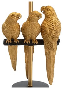 Lampada da tavolo nera Parrots - Mauro Ferretti