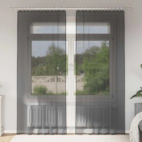 Tende İn Voile Con Linguetta 2 Pz Nero /
