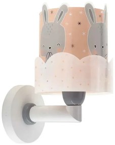 Dalber 61159S - Applique per bambini BUNNY 1xE27/60W/230V arancio