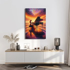 Quadro su tela – Sogni di pianoforte