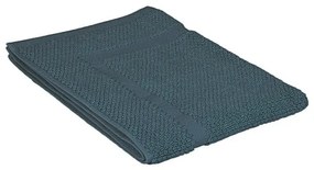 Tappeto bagno scendi doccia 100% cotone turchese cobalto 45x65 cm