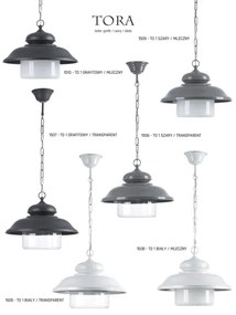 Jupiter 1505 - Lampadario a sospensione con catena TORA 1xE27/60W/230V