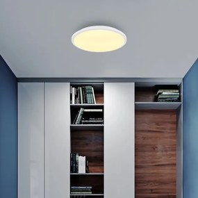 Globo 41569-18W - Plafoniera LED XANDER LED/18W/230V 3000K diametro 35 cm bianco