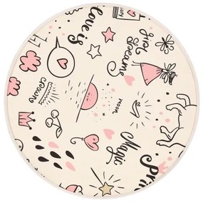 Plafoniera per bambini KIDDY 2xE27/40W/230V beige/rosa