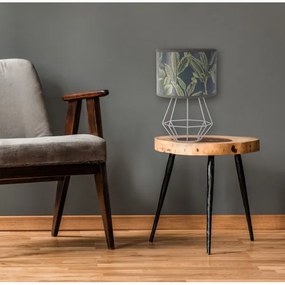 Duolla - Lampada da tavolo GOLD LEAVES 1xE27/15W/230V diametro 17,4 cm