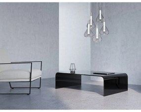 Apparecchio a sospensione LED bianco con paralume in vetro ø 55 cm Cipera - CINQUE