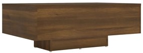 Tavolino da salotto rovere marrone 85x55x31cm legno multistrato