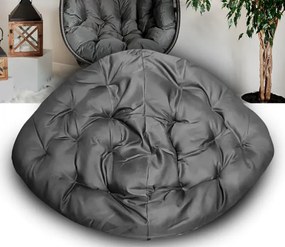 Cuscino grigio per sedia sospesa