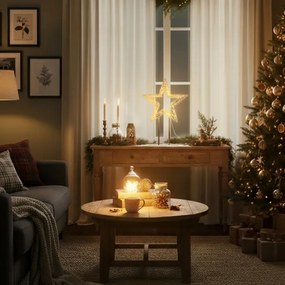 Brilagi - Stella natalizia LED da esterno LED/3,6W/230V IP44 44x30 cm