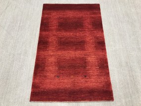 Loribaft Tappeto 150 x 100 Rosso (Iran) Annodato A Mano
