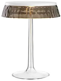 Flos Bon Jour Lampada Da Tavolo 41 cm a luce diffusa Bianca con corona Fume