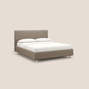 Teresa letto contenitore e sfoderabile in tessuto misto cotone impermeabile T13 beige