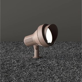 Ideal Lux - Lampada da esterno TERRA 1xGU10/28W/230V IP65 marrone
