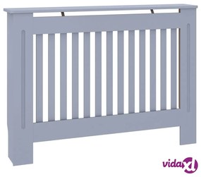 vidaXL Copertura per Radiatore Antracite 112x19x81,5 cm in MDF