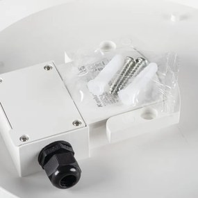 Kanlux 37290 - Plafoniera LED tecnica IPER LED/10W/230V IK10 IP65 arrotondato bianco