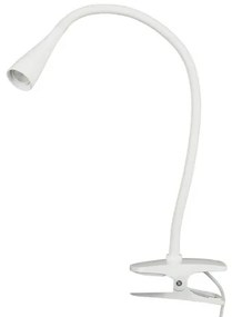 Baris LED Lampada con Morsetto White - Lindby