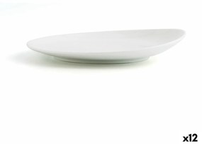 Piatto Piano Ariane Vital Coupe Ceramica Bianco (Ø 18 cm) (12 Unità)