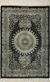 Ghom Tappeto 60x90 (Iran) Annodato A Mano