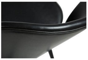 Sedia in similpelle nera Cloud - DAN-FORM Denmark