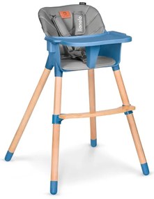 Lionelo - Seggiolone 2 in 1 per bambini KOEN Blue Sky