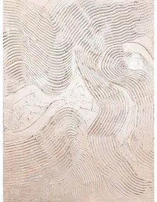 Quadro dipinto a mano 88x118 cm Metallic Rose - Malerifabrikken