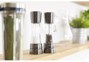 Cole&Mason - Set di macinini per sale e pepe DERWENT 2 pezzi 19 cm antracite