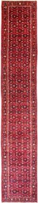 Hosseinabad Tappeto 90 x 510 Rosso (Iran) Annodato A Mano