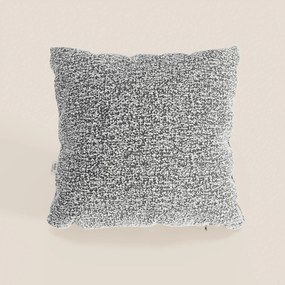 Magnolia cuscino disponibile in diversi colori realizzato in pregiato bouclé mélange morbido e strutturato T29.