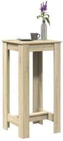 Tavolo Da Bar Rovere Sonoma 51x50x103,5 Cm İn Legno Multistrato /