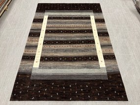 Loribaft Tappeto persiano 210 x 310 Grigio (Iran) Annodato A Mano