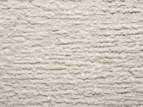 Vaso rettangolare per interno ed esterno beige 34x80x56cm EDESSA Beliani