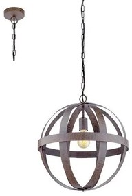 Eglo 49476 - Lampadario a sospensione con catena WESTBURY 1xE27/60W/230V diametro 45 cm